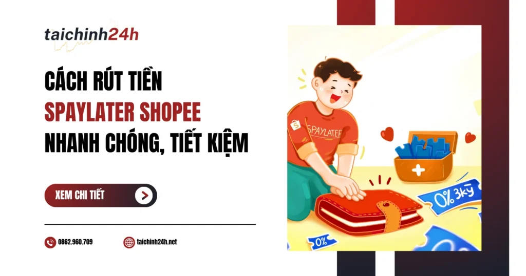 3 cách rút tiền SPayLater nhanh chóng, tiết kiệm, an toàn