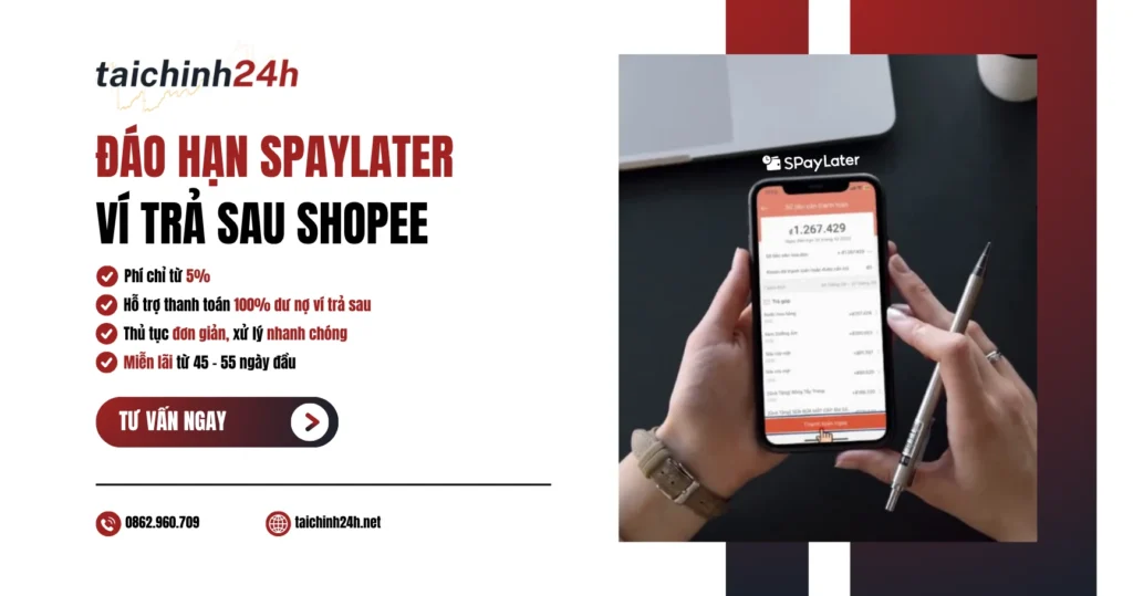 Đáo hạn SPayLater Shopee nhanh chóng, an toàn 100%