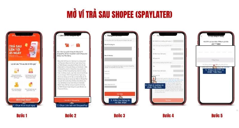 Hướng dẫn chi tiết các bước kích hoạt SPayLater