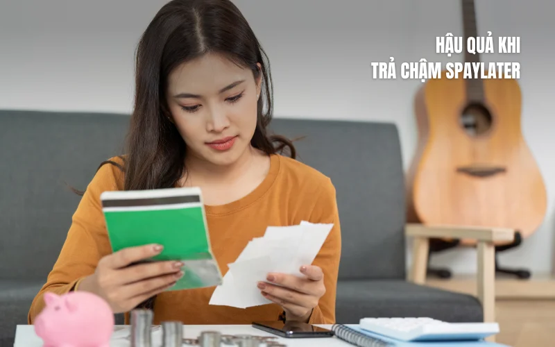 Hậu quả khi trả chậm hoặc bùng nợ SPayLater
