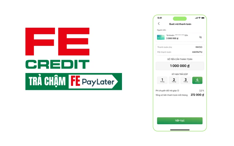 Trả chậm ví trả sau FE PayLater là gì?